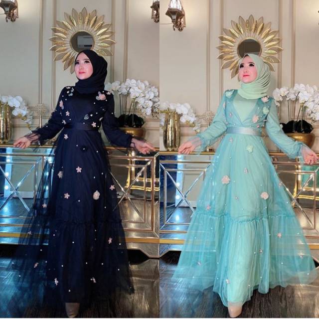 Gamis tutu premium ori shella saukia
