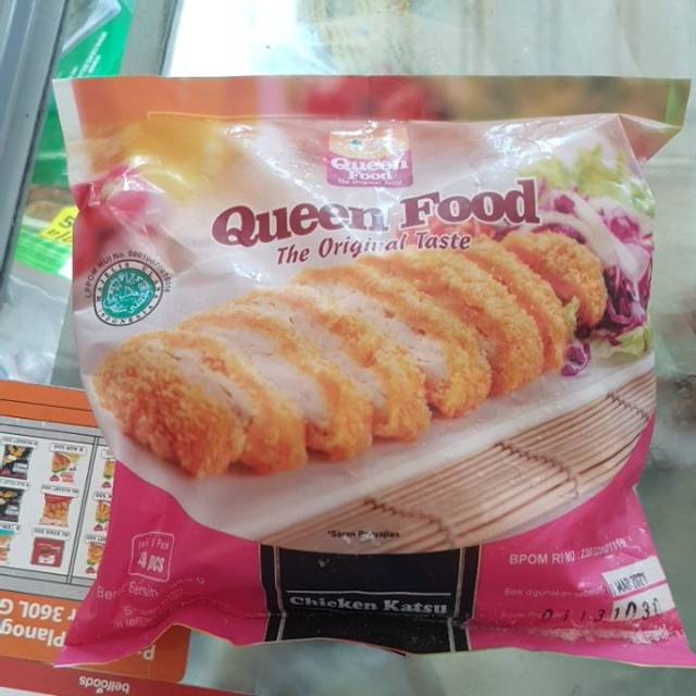 

Queen food chicken katsu 4 pcs