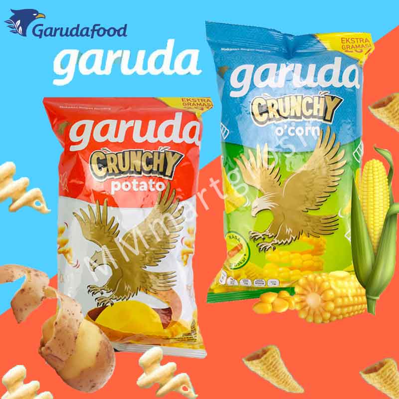 Jual Garuda / Crunchy O'corn / Crunchy Potato / Snack Jagung & Kentang ...