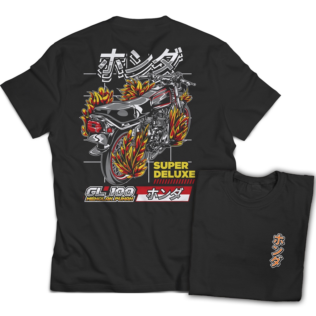 KAOS MOTOR GL100 / KAOS GL100 / KAOS HONDA GL / KAOS ANAK / GL100