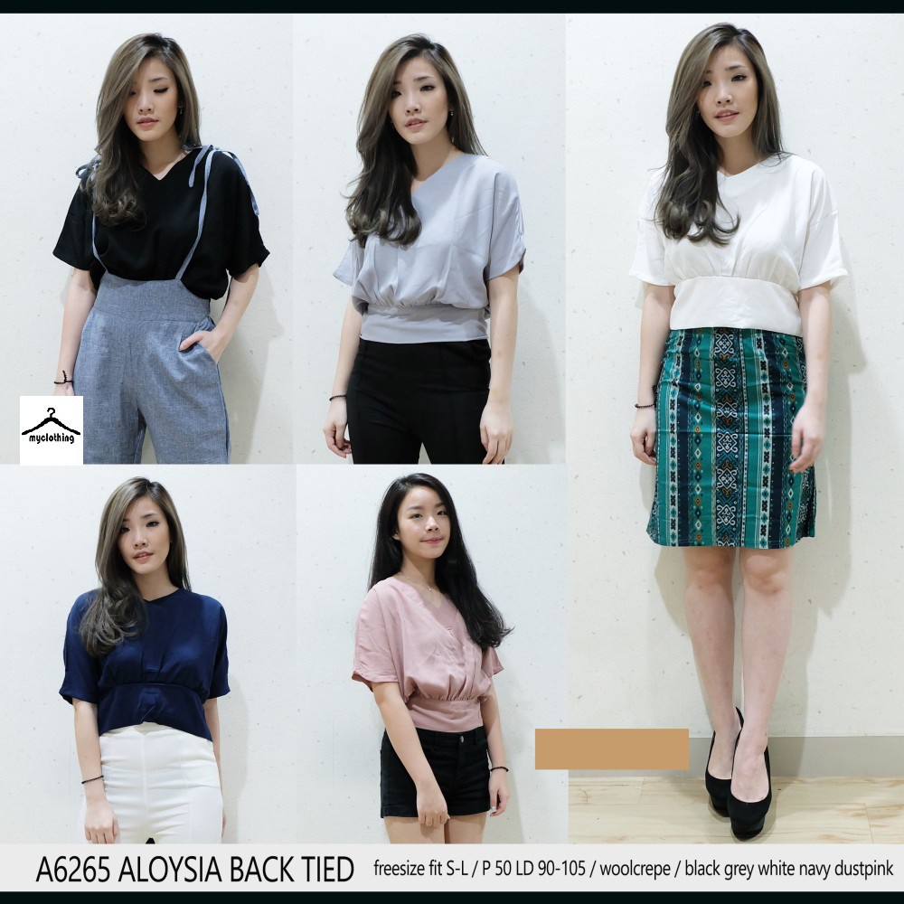 A6265 ALOYSIA BACK TIED