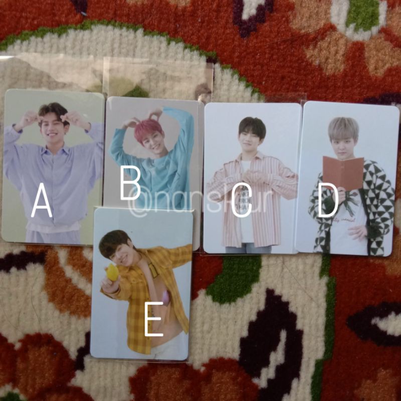 AR PHOTOCARDS TREASURE CHAPTER 1 & FULL ALBUM HYUNSUK JIHOON JAEHYUK