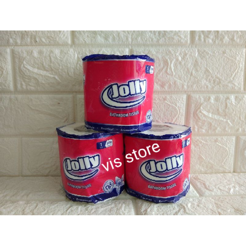 Jolly Bathroom Roll - tissue toilet - tisu roll