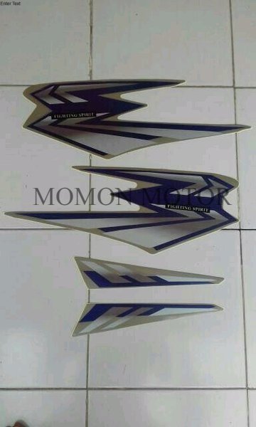 Sticker striping yamaha Rx king 2002 silver ready stock