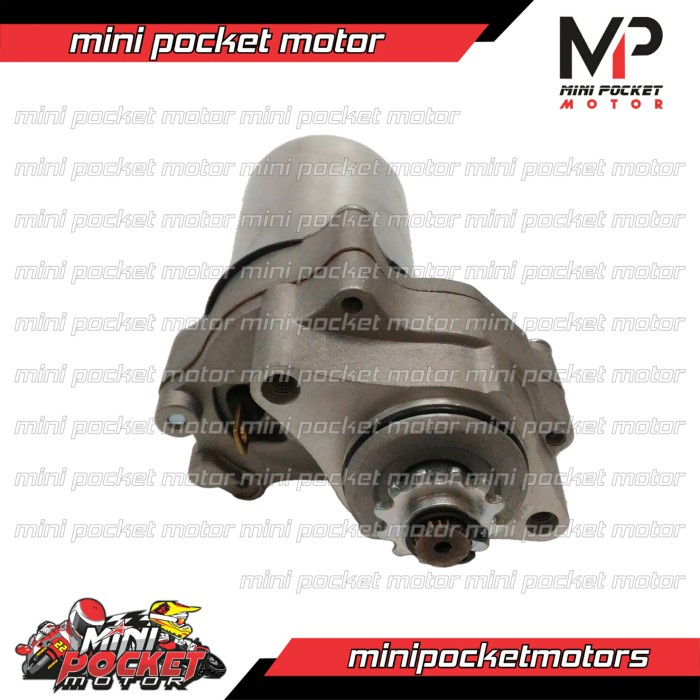 DINAMO STARTER BAWAH MINI TRAIL 4T 50CC 70CC 110CC 125CC 2 LUBANG BAUT ORIGINAL - COD BISA