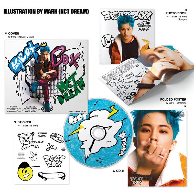 PO NCT Dream Beatbox Repackage (Digipack Ver)