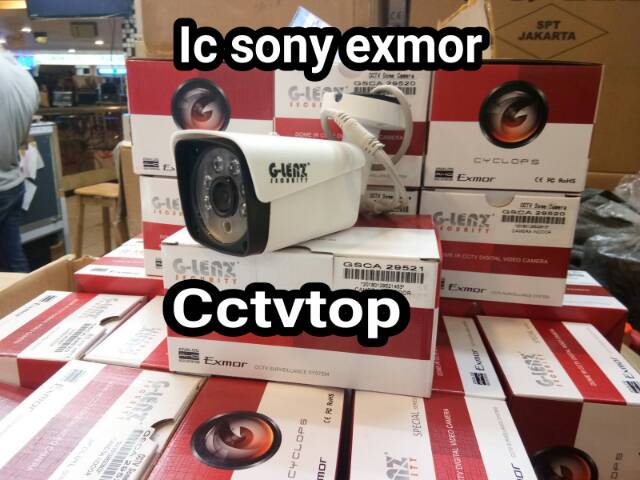 PROMO PAKET CCTV 4 CHANEL IC SONY BRAND G-LENZ 2MP / FULL HD 1080P LENGKAP TINGGAL PASANG
