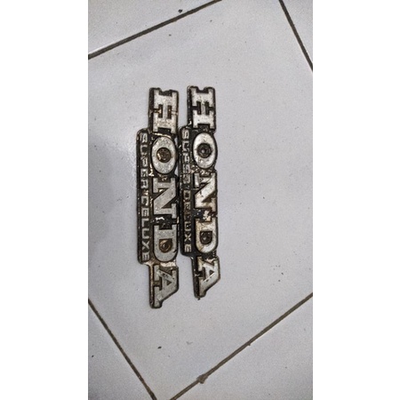 emblem tangki gl100 gl125 ori copotan