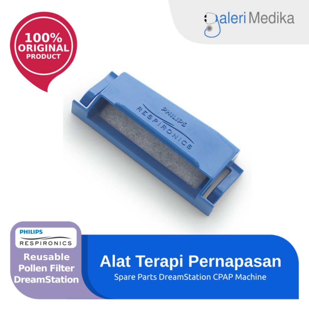 Reusable Pollen Filter Mesin DreamStation CPAP/BiPAP (1 pack)