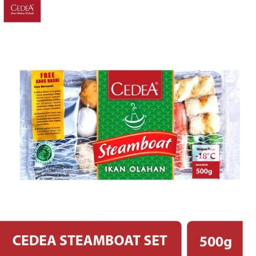 

Cedea Steamboat Set / Masakan Rebusan / Olahan Ikan / Frozen Food - 500 gr