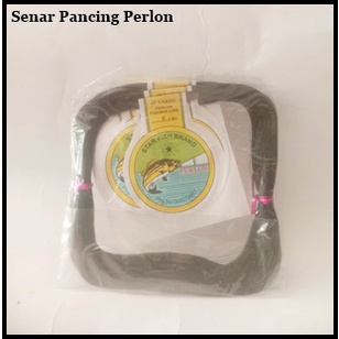 Senar Pancing Perlon (Hitam)