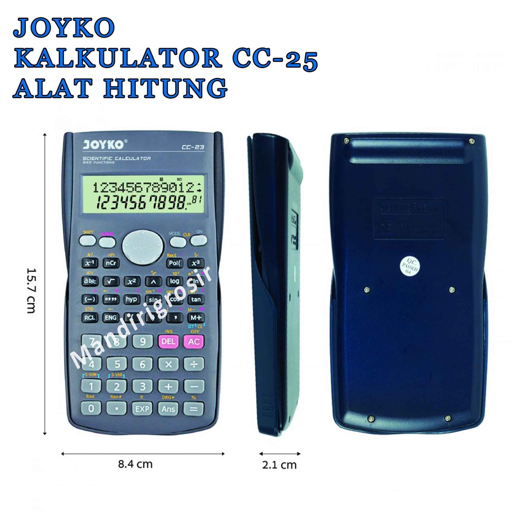 Kalkulator Ilmiah * Joyko * Alat Hitung * CC-23