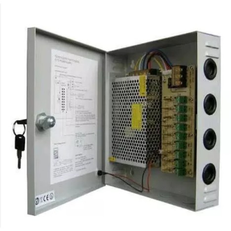 Power Supply PSU 12V 10A Box Murah Untuk CCTV /12 Volt 10 Ampere Murni PS-12V10A-BOX