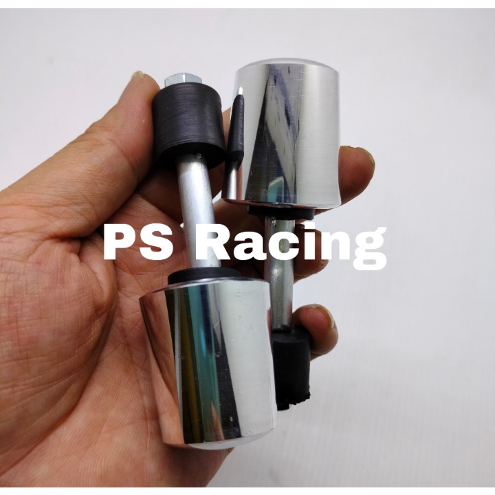 JALU HANDGRIP GRIP STANG THUNDER SATRIA SHOGUN 125 CHROME UNIVERSAL
