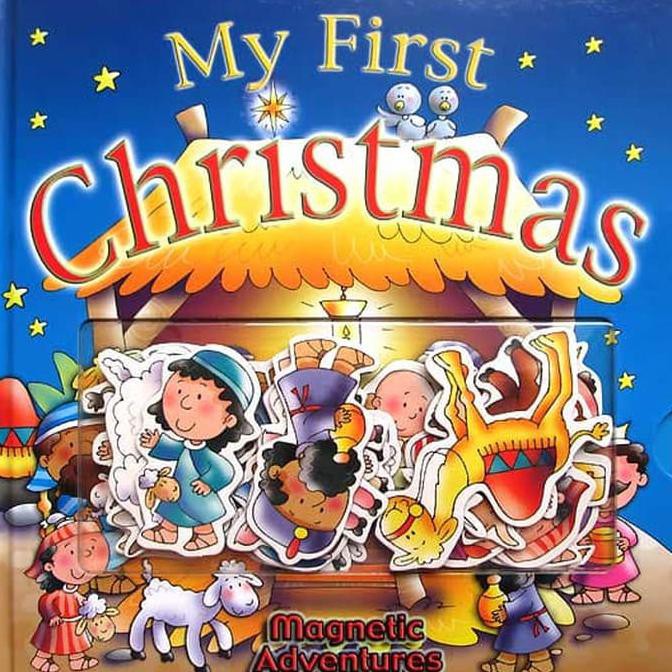 My First Christmas Magnetic Adventures Board Book/Kado Anak