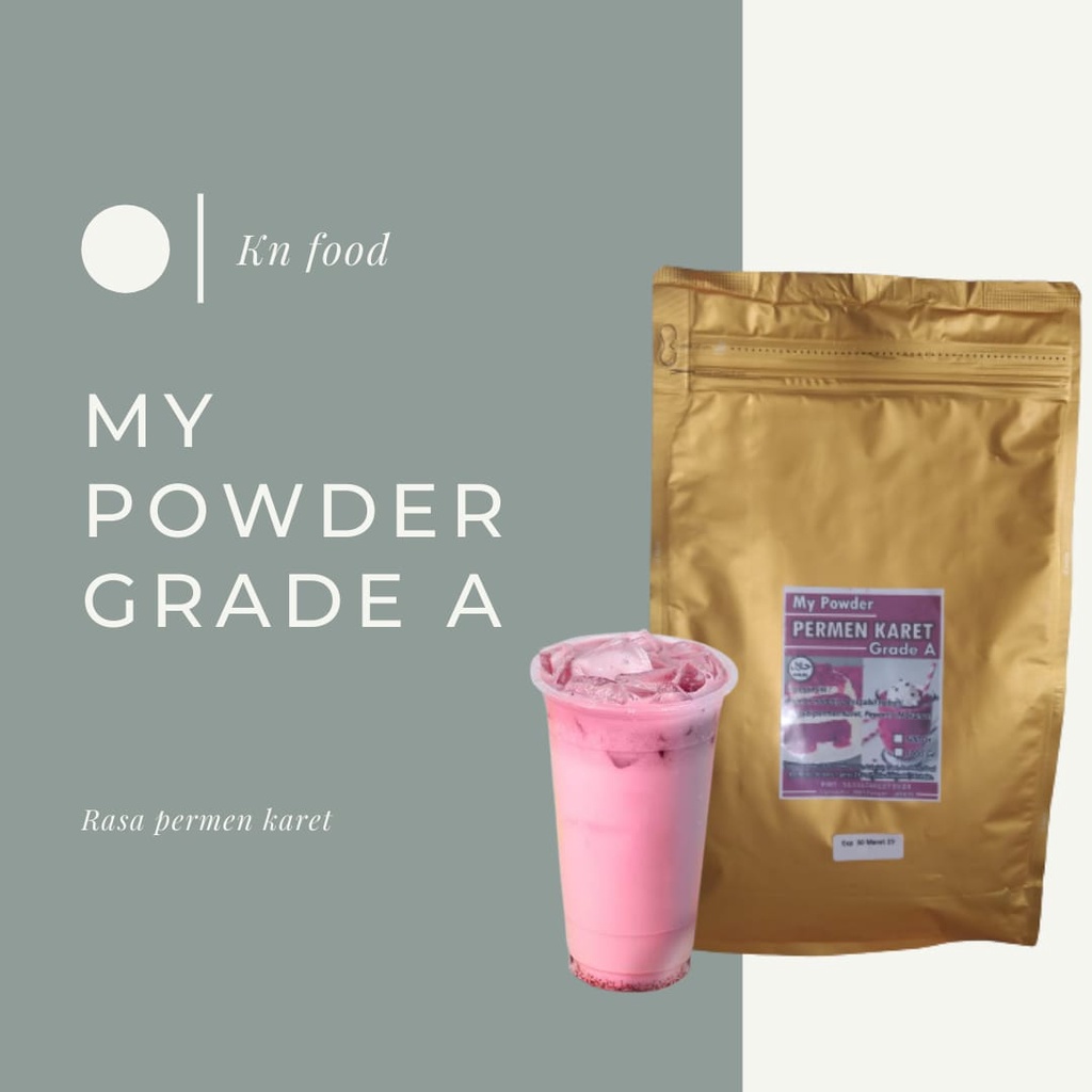 

My Powder Minuman Rasa Permen Karet Grade A 1 Kg