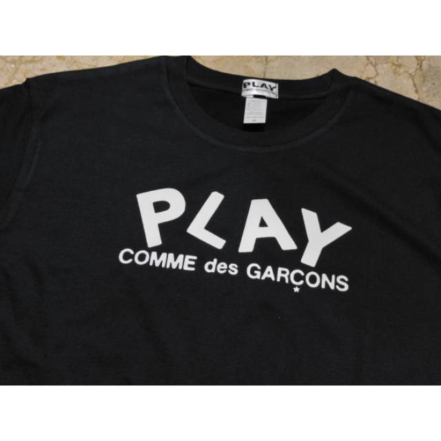 t shirt cdg play