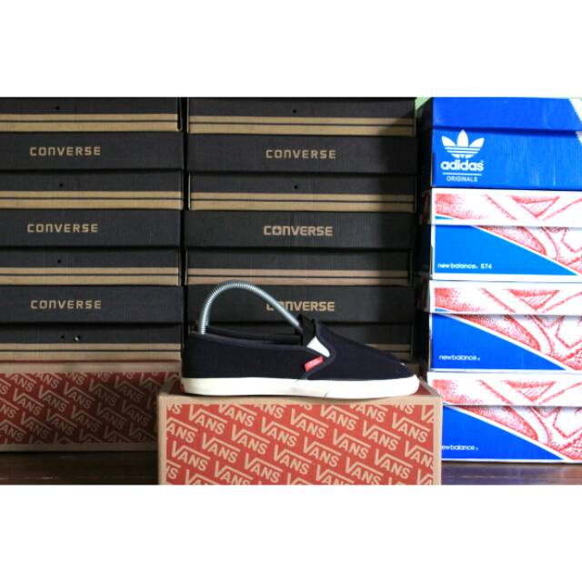 Vans Slip On Suede Midnight Navy Vans Bekas