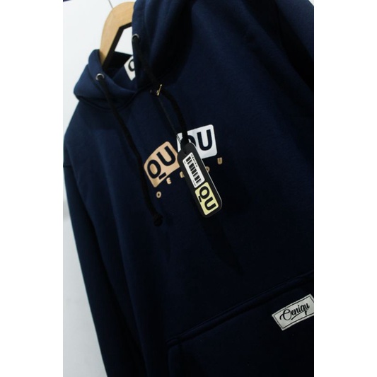 Hoodie oversize unisex original OENIQU motif UNIQ NAVY