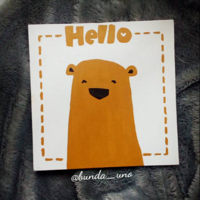 Mr. Brown wall decor