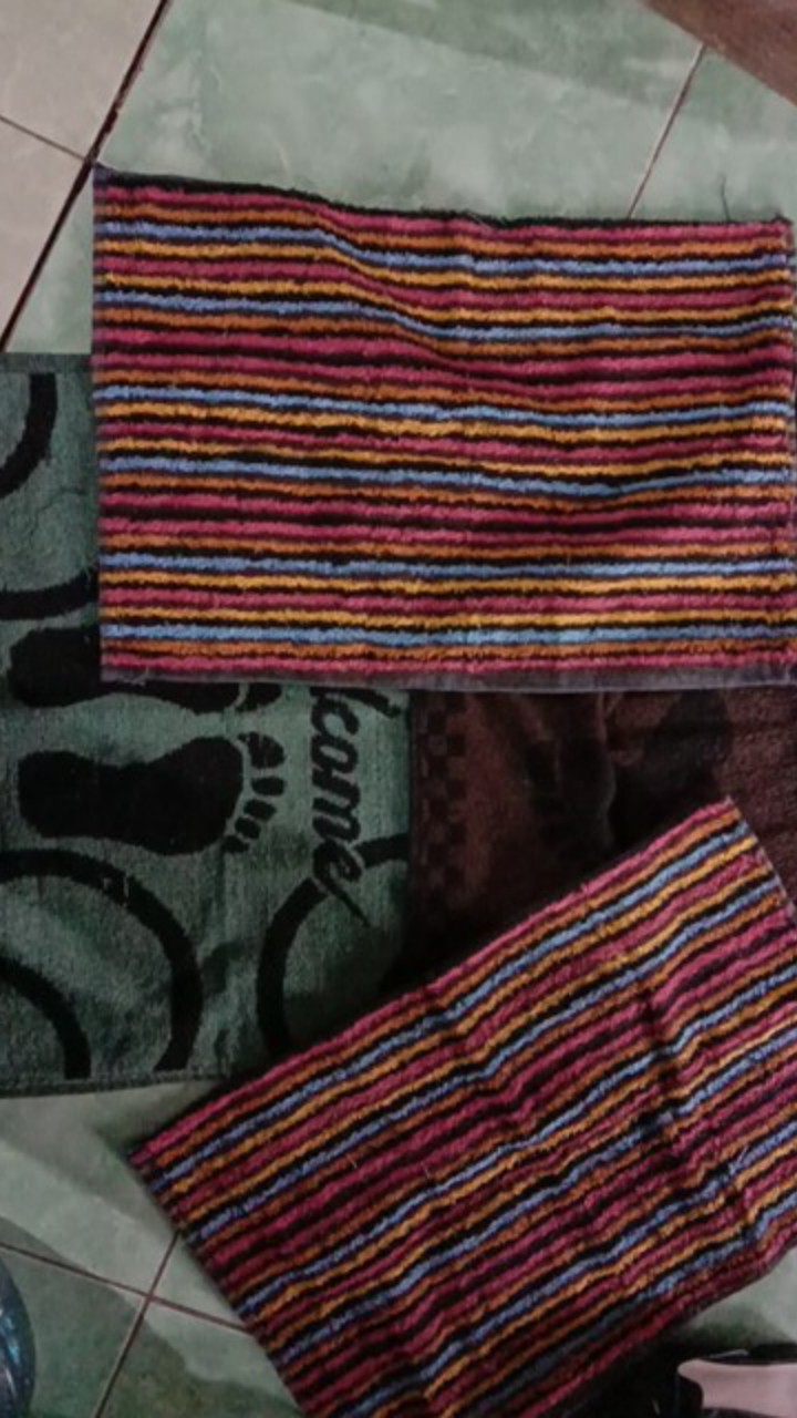 Termurah Keset Handuk Polos Dan Motif