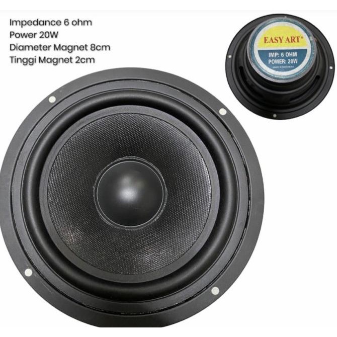 Promo Speaker 6.5Inch Woofer Easy Art Original