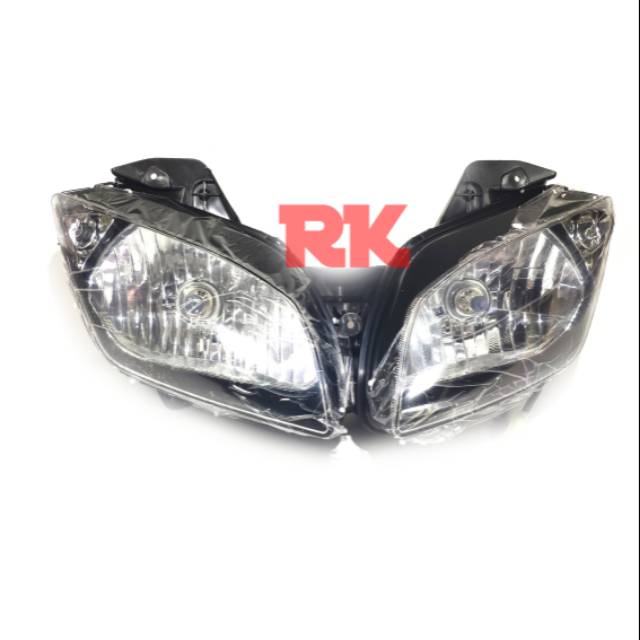 REFLEKTOR HEADLIGHT YAMAHA R15 KW SUPER PNP - HEADLAMP MOTOR YAMAHA R15 PNP