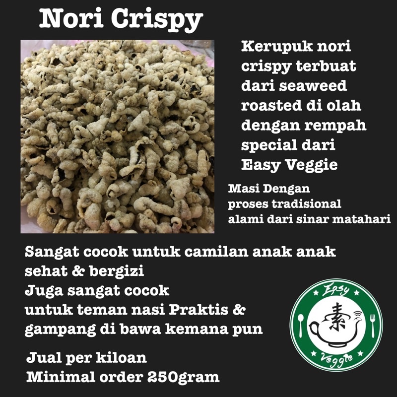 

Nori crispy vegan