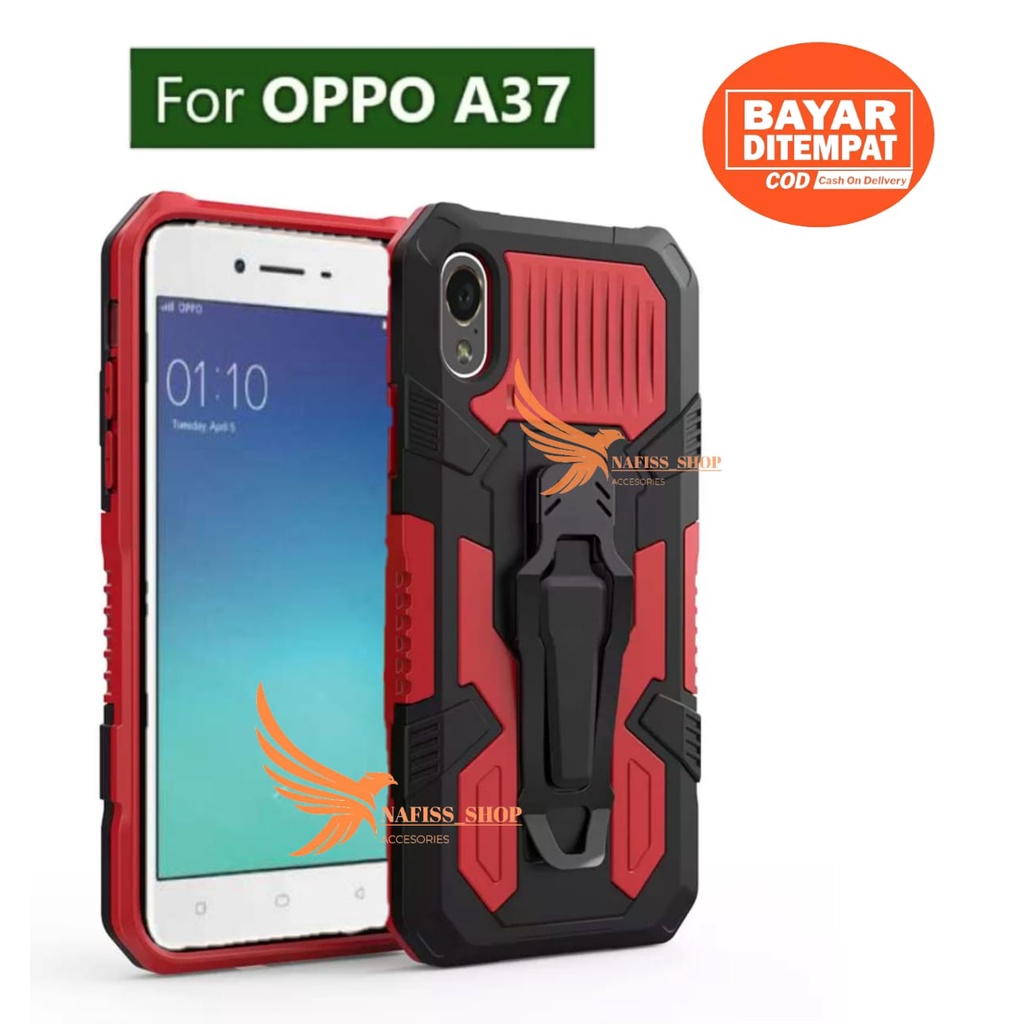 Case Robot OPPO A37 NEO 9 A37F Hard Case Belt Clip Robot Transformer Soft Hybrid Leather