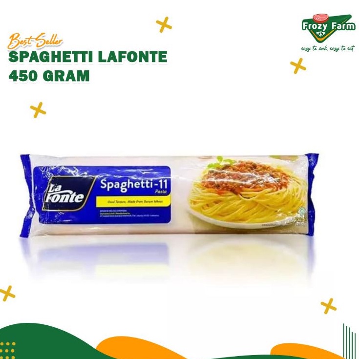 

LA FONTE SPAGHETTI 11 450 gr TERMURAH / spageti / spagetti / pasta