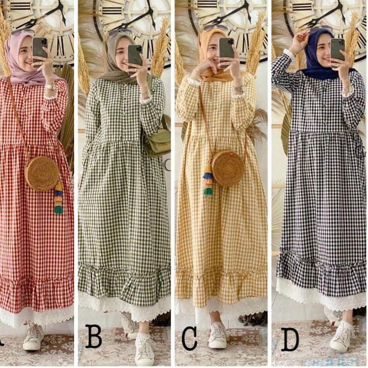 [PRODUK PDH] Ns FC Najibah Gamis Syar'i asdf/ZELINE MAXI/ BUSUI /COTTON KOTAK PREMIUM /RALINE MAXI /
