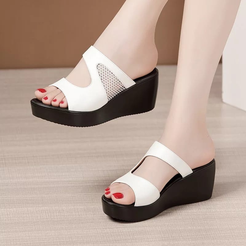 Sandal Wanita Zora Sepatu Wanita Wedges Yessi