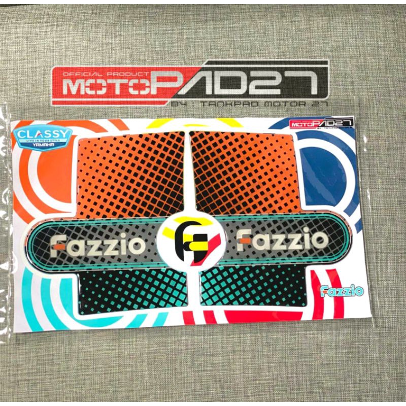 Motopad27 Stiker Fazzio Resin timbul Cover pad Body samping Aksesoris Yamaha Fazzio 2022