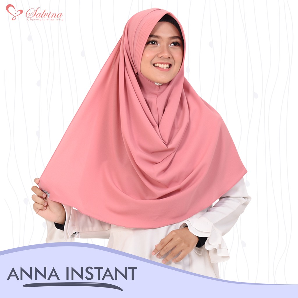 HOT SALE PROMO PASMINA INSTANT ANNA Jilbab  Instan  