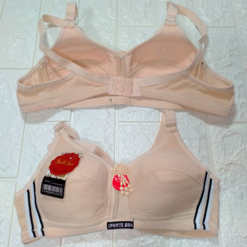 BRA SPORT YUNITA LIE || BH SPORT BRA YUNI TALIE BIS POLOS KAIT 2 || BH PELAJAR REMAJA ABG DEWASA IBU