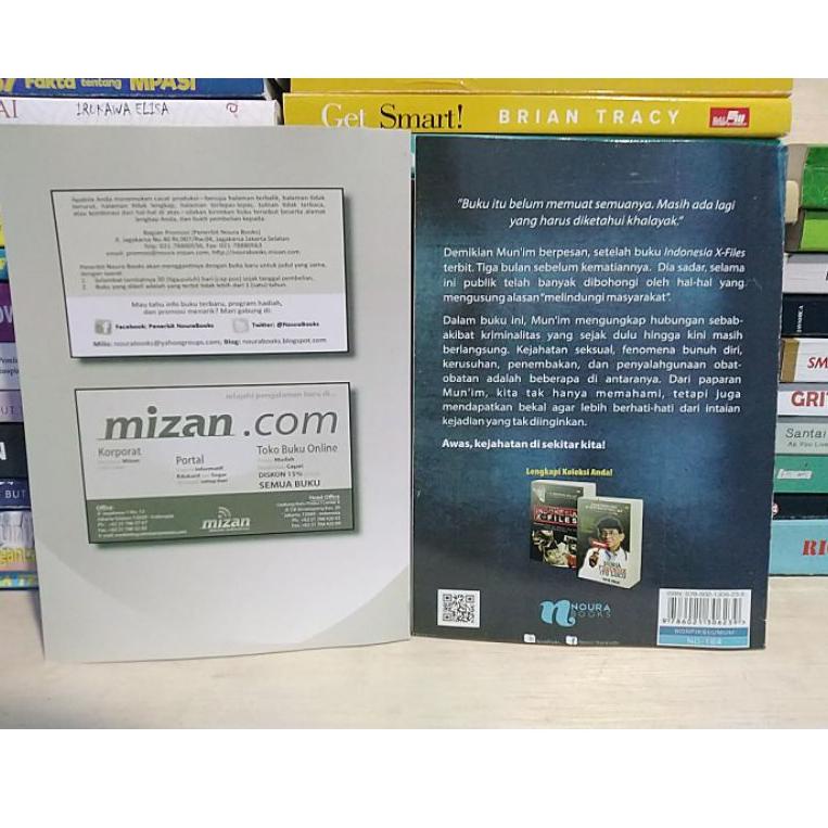 Jual Paket 2 Buku Indonesia X Files Buku 1 dan 2 ( x-files ) - SNN ...