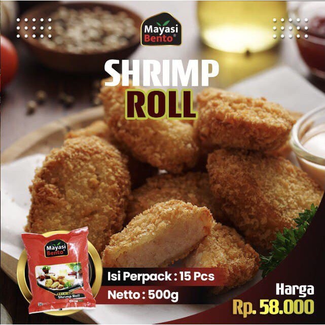 

Shrim Roll Mayasi Bento 500gr