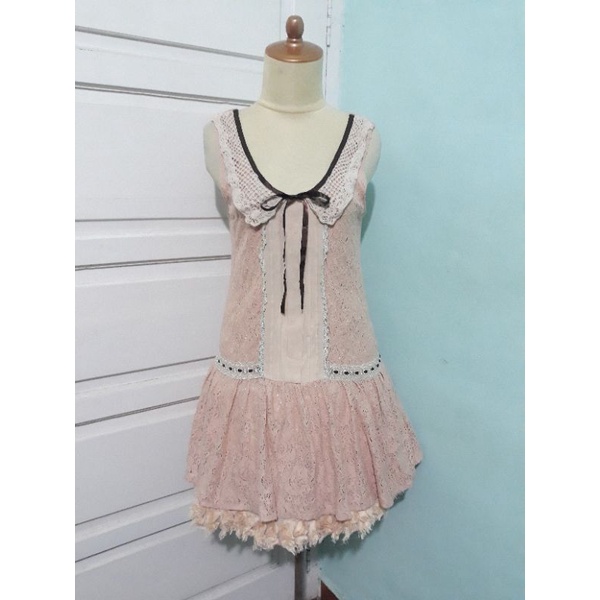 dress axes femme pink