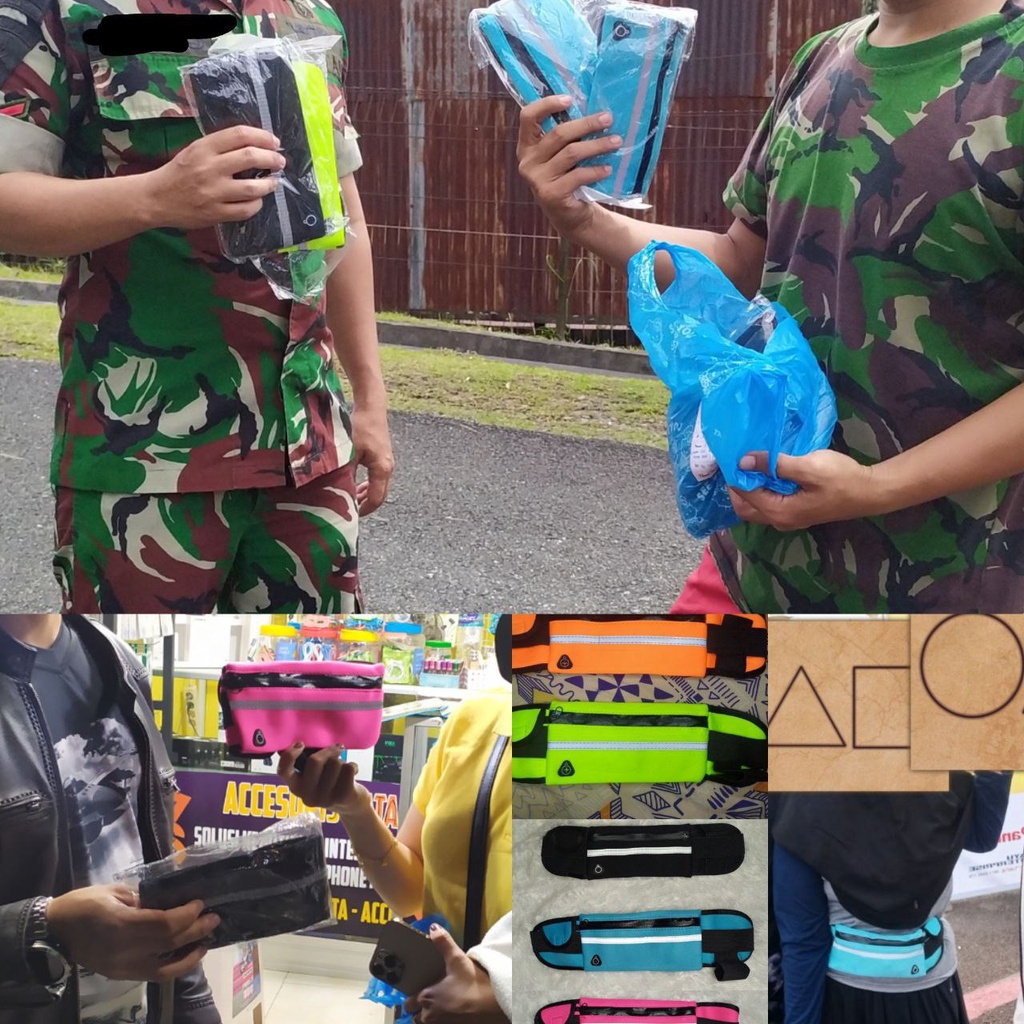 Tas pinggang untuk jogging | Ready Balikpapan