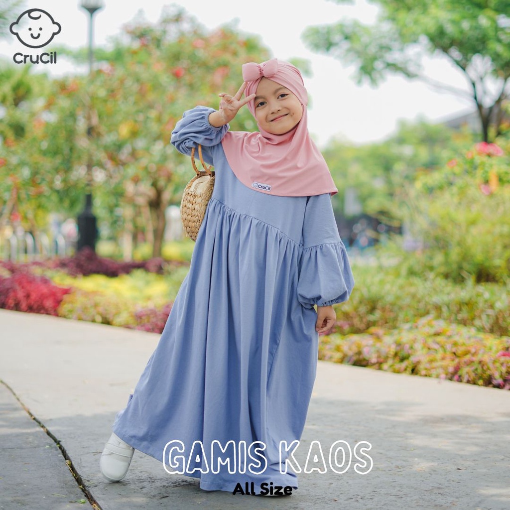 Gamis Kaos All Size - CruCil Indonesia