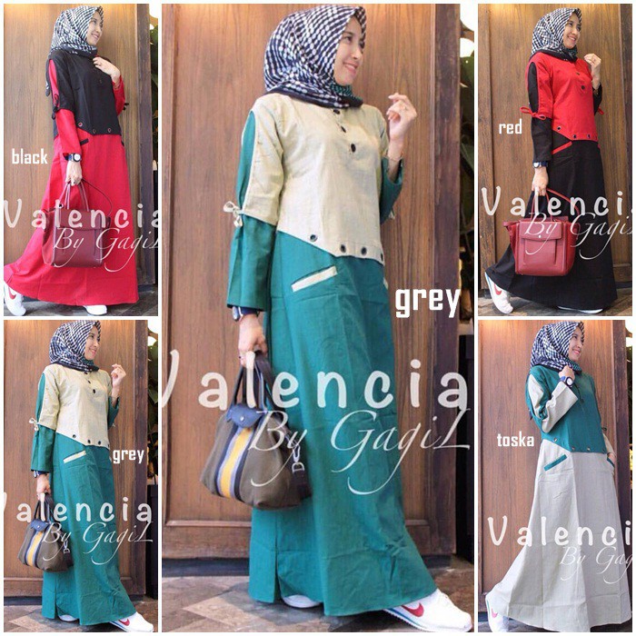 Modis Gaul Terkini Modern Elegan Gamis Gracella By Eric Summer