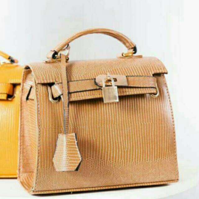 Tas Mini Kelly Croco