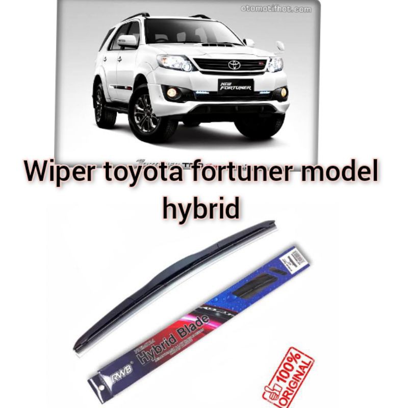 wiper depan toyota fortuner 21&quot; &amp;19&quot;