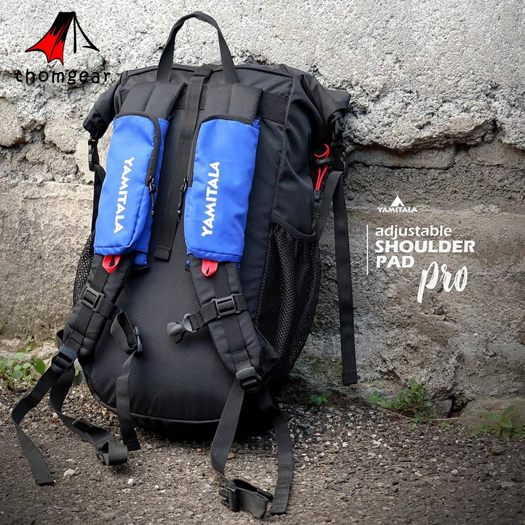 Thomgear Shoulder Pad Pro Adjustable Yamitala Original Bantalan Pundak Tas Ransel