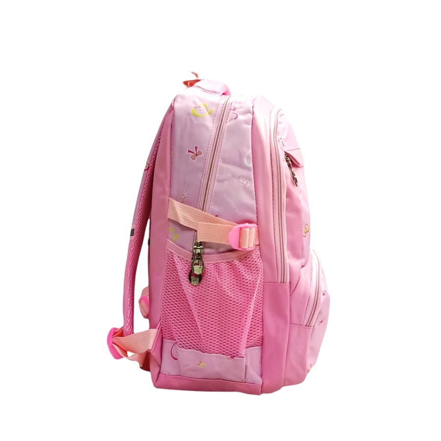 Tas Sekolah Anak Perempuan SD Ransel Love Powa HL 188-11 Import + Free Pensil Case - Skoola