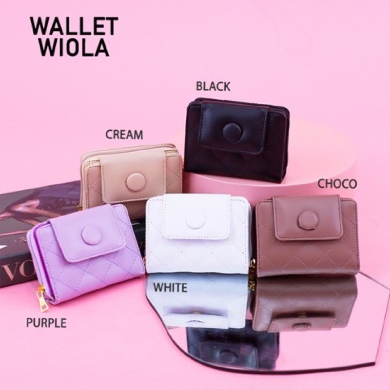 DOMPET WANITA - WIOLA WALLET - DOMPET LIPAT