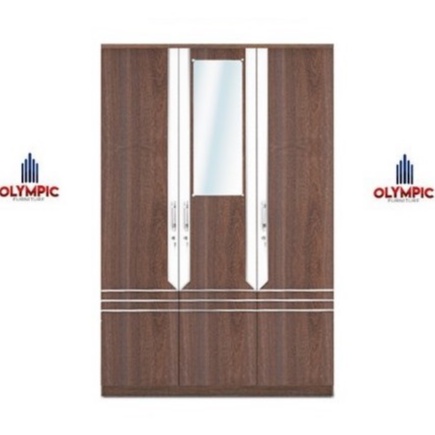 Olympic Lemari Pakaian Kayu Tiga Pintu / Lemari Baju LP HECTOR 3P
