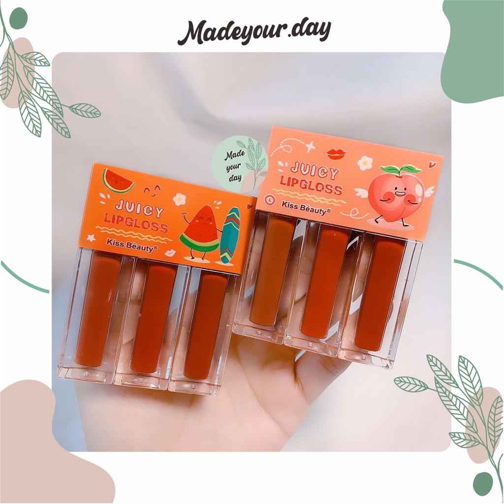 [LIPMATTE ORIGINAL THAILAND] STARLA LIP MATTE 1 SET DAPET 3 ITEM