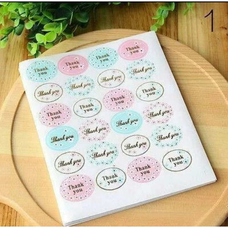 

stiker THANKYOU glossy