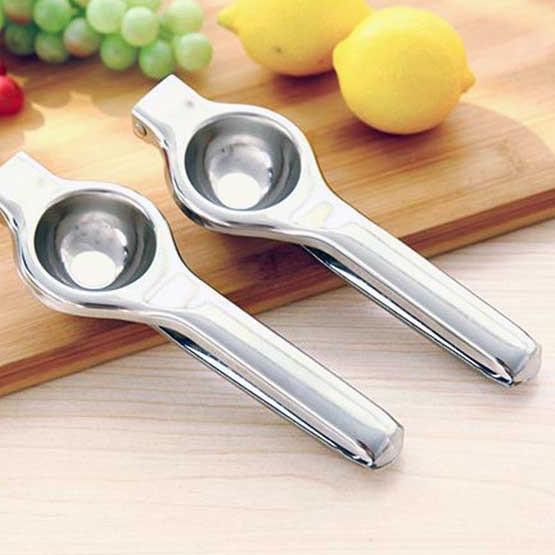 Alat Peras Perasan Lemon Squeezer Jeruk Nipis Stainless Steel Besi